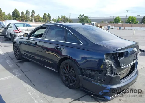 2016 Audi A6 2.0T Premium Plus из США, поврежденный, VIN WAUGFAFC7GN006408